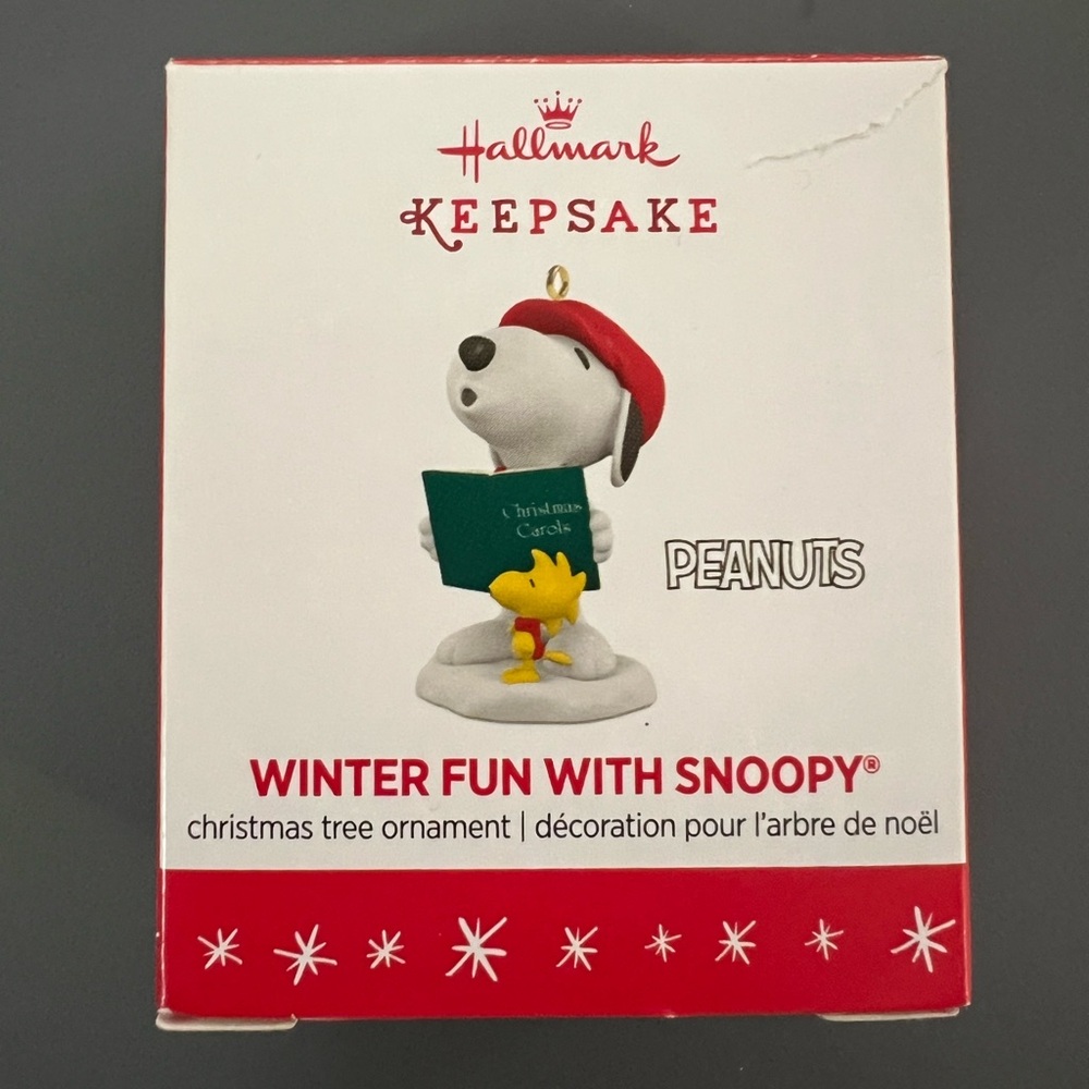Hallmark Keepsake Miniature Snoopy Ornament